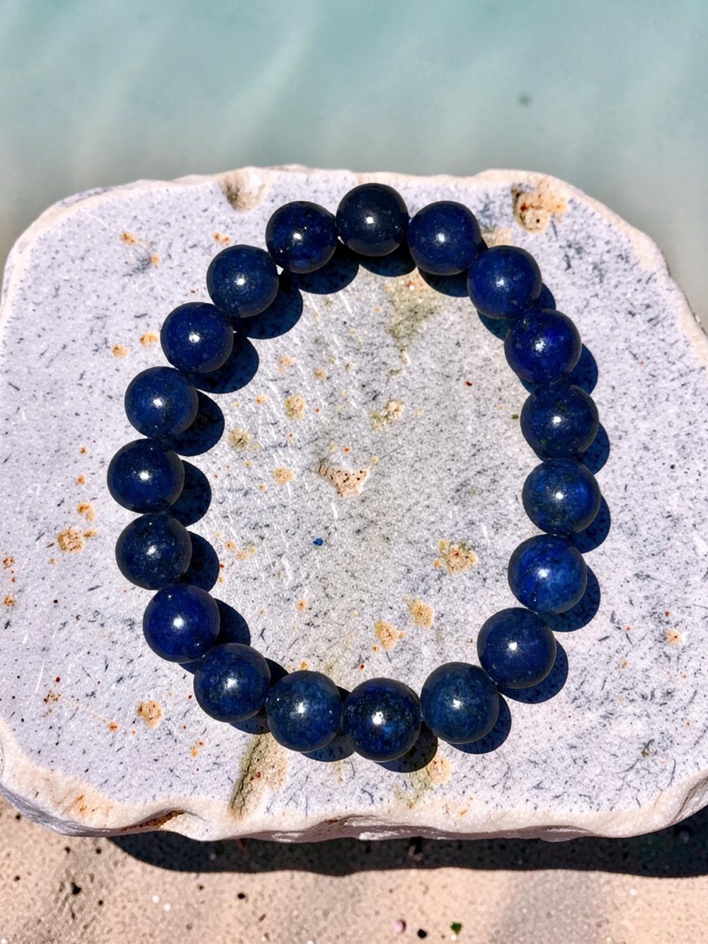 10mm Lapis Lazuli bracelet 💙
